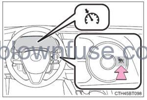 2022 Toyota Camry Using the driving support systems fig 57