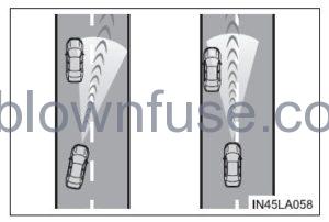 2022 Toyota Camry Using the driving support systems fig 63