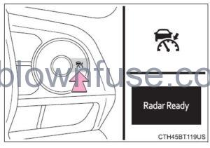 2022 Toyota Camry Using the driving support systems fig 67