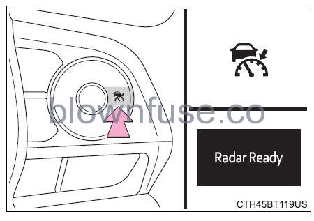 2022 Toyota Camry Using the driving support systems fig 67