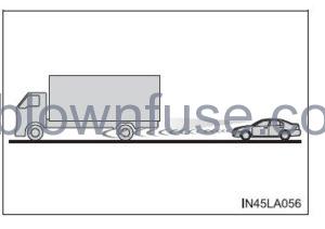 2022 Toyota Camry Using the driving support systems fig 78