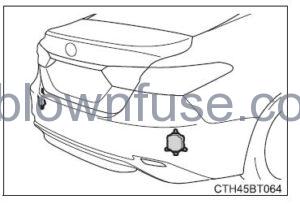 2022 Toyota Camry Using the driving support systems fig 87