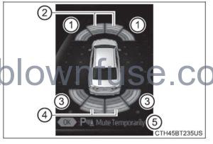2022 Toyota Camry Using the driving support systems fig 92