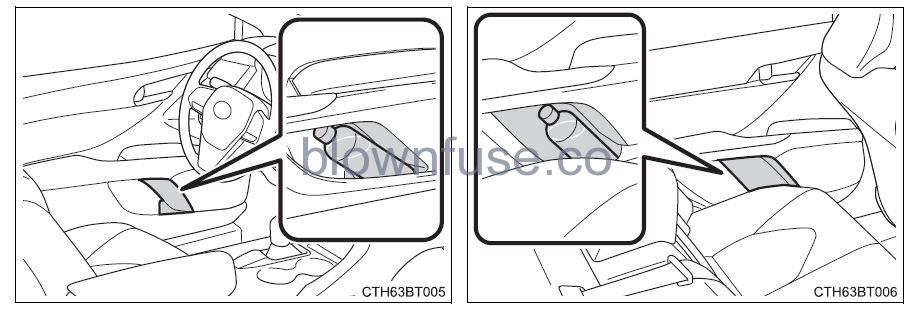 2022 Toyota Camry Using the storage features FIG 7