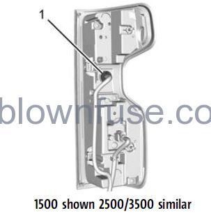 2022 Chevrolet Silverado 1500 Bulb Replacement fig 6