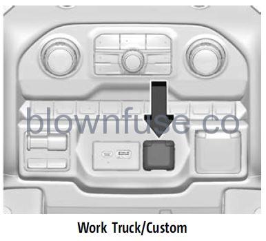 2022 Chevrolet Silverado 1500 Controls fig 11