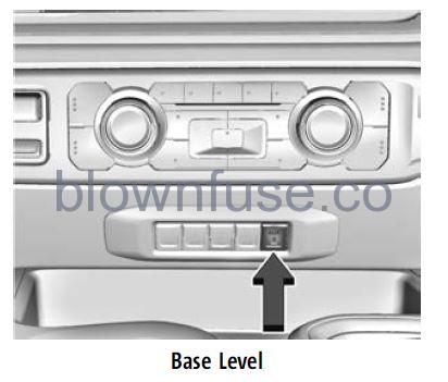 2022 Chevrolet Silverado 1500 Exterior Lighting FIG 16