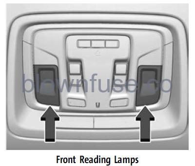 2022 Chevrolet Silverado 1500 Interior Lighting fig 4