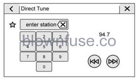 2022 Chevrolet Silverado 1500 Radio fig 7