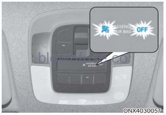 2022 Hyundai Tucson Air bag - supplemental restraint system fig 10