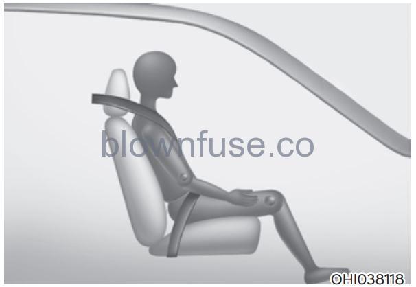 2022 Hyundai Tucson Air bag - supplemental restraint system fig 21