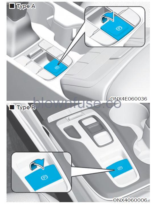 2022 Hyundai Tucson Braking system fig 19