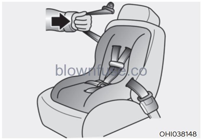 2022 Hyundai Tucson Child Restraint System (CRS) fig 10