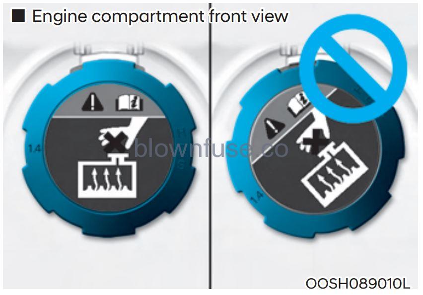 2022 Hyundai Tucson Engine coolant fig 4