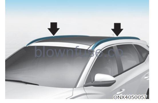 2022 Hyundai Tucson Exterior features fig 1