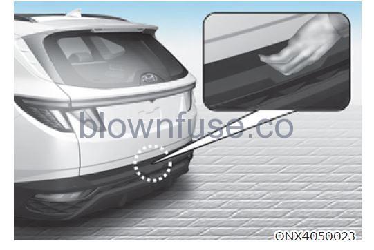 2022 Hyundai Tucson Exterior features fig 20