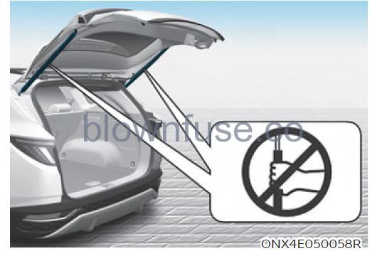 2022 Hyundai Tucson Exterior features fig 8