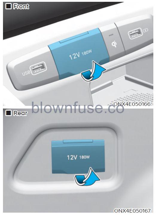 2022 Hyundai Tucson Interior features fig 9