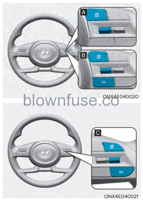 2022 Hyundai Tucson LCD display fig 27