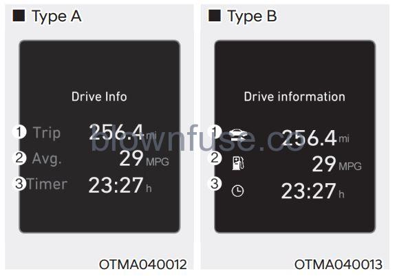 2022 Hyundai Tucson LCD display fig 28