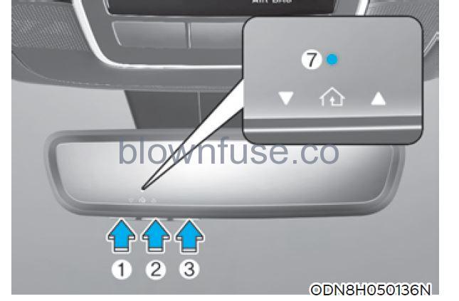 2022 Hyundai Tucson Mirrors fig 11