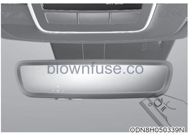 2022 Hyundai Tucson Mirrors fig 12