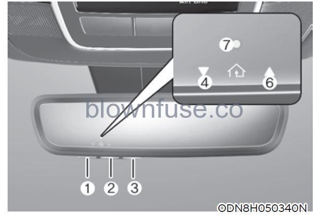 2022 Hyundai Tucson Mirrors fig 13