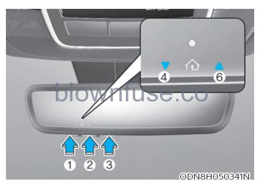 2022 Hyundai Tucson Mirrors fig 7