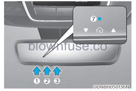 2022 Hyundai Tucson Mirrors fig 8