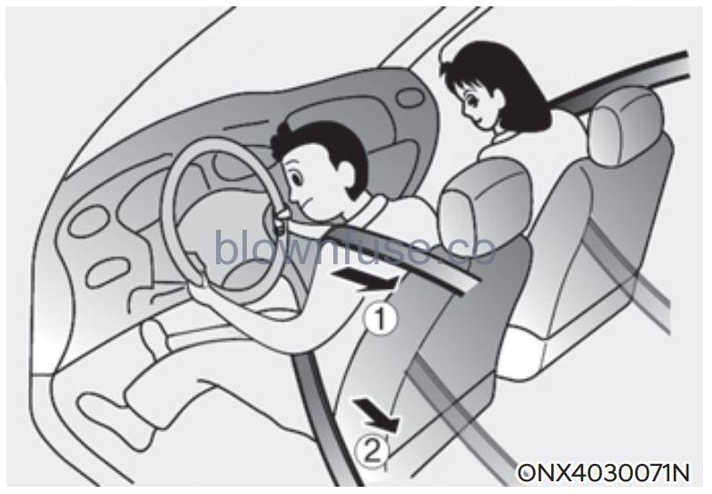 2022 Hyundai Tucson Seat belts fig 11