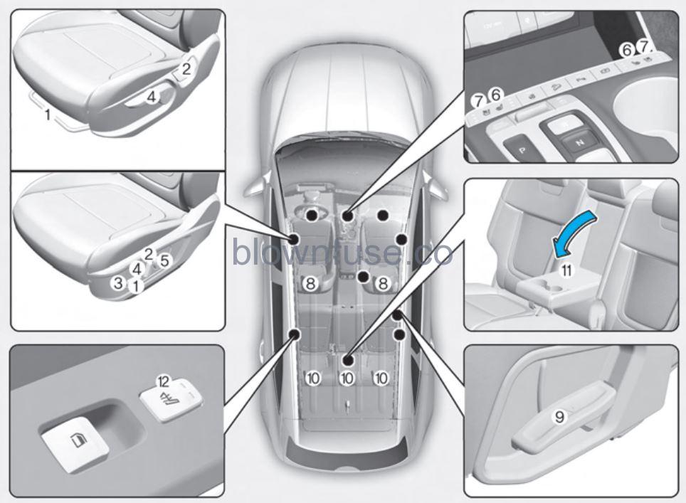 2022 Hyundai Tucson Seats fig 1