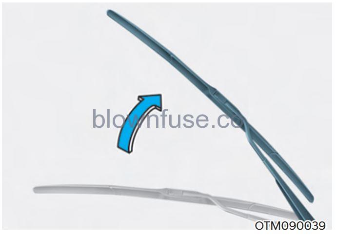 2022 Hyundai Tucson Wiper blades fig 4