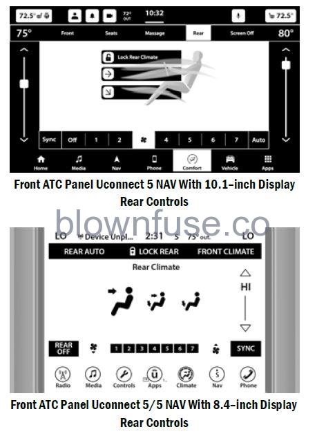 2022 Jeep Grand Cherokee CLIMATE CONTROLS fig 20