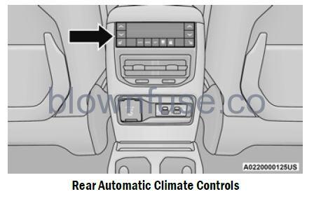 2022 Jeep Grand Cherokee CLIMATE CONTROLS fig 28