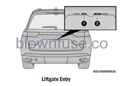 2022 Jeep Grand Cherokee LIFTGATE FIG 12