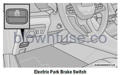 2022 Jeep Grand Cherokee PARKING BRAKE fig 1