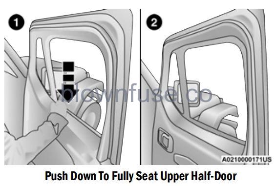 2022 Jeep Wrangler DOORS FIG 37