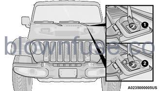 2022 Jeep Wrangler FOLDING WINDSHIELD fig 1