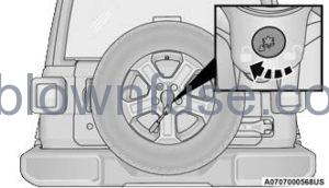 2022 Jeep Wrangler HAZARD WARNING FLASHERS FIG 11