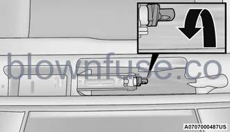 2022 Jeep Wrangler HAZARD WARNING FLASHERS FIG 21