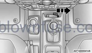 2022 Jeep Wrangler HAZARD WARNING FLASHERS FIG 4