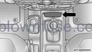 2022 Jeep Wrangler HAZARD WARNING FLASHERS FIG 6