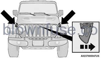 2022 Jeep Wrangler HOOD fig 2