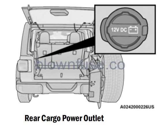 2022 Jeep Wrangler INTERIOR STORAGE AND EQUIPMENT fig 7