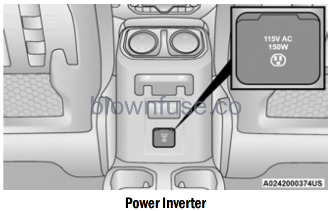 2022 Jeep Wrangler INTERIOR STORAGE AND EQUIPMENT fig 9