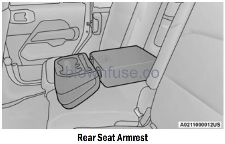 2022 Jeep Wrangler SEATS FIG 11