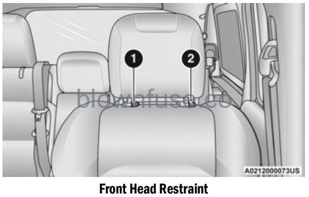 2022 Jeep Wrangler SEATS FIG 12