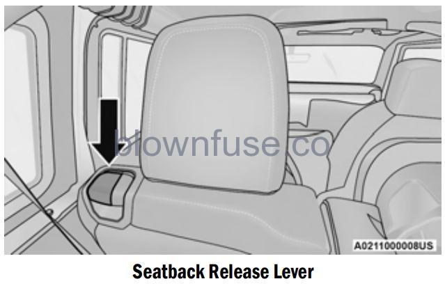 2022 Jeep Wrangler SEATS FIG 6