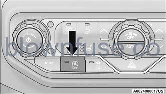 2022 Jeep Wrangler STOP START SYSTEM AUTOMATIC TRANSMISSION (IF EQUIPPED) fig 1