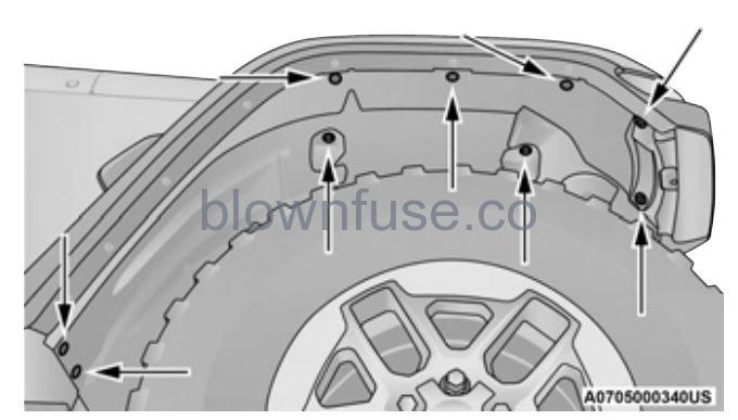 2022 Jeep Wrangler VEHICLE MAINTENANCE fig 26